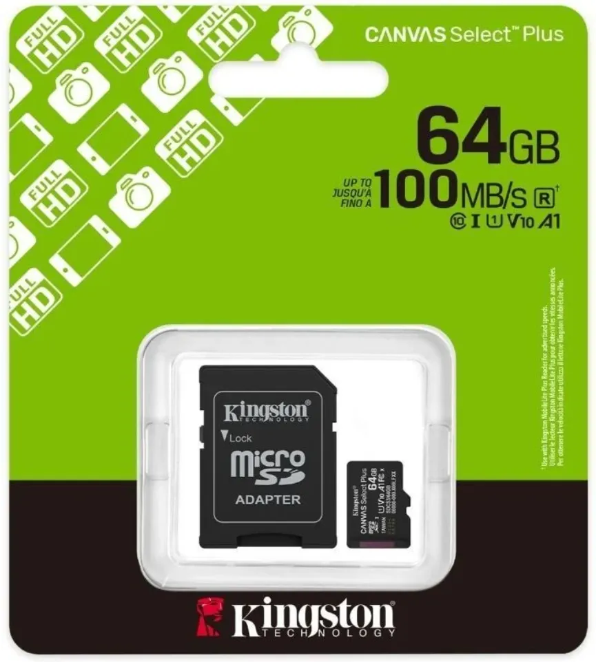[SDCS364GB] KINGSTON TARJETA MEMORIA MICROSDXC 64GB