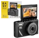 EASYPIX CAMARA V64 FLIP 4K NEGRO