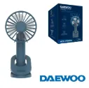 DAEWOO VENTILADOR MANO / RECARGABLE / 5W AZUL