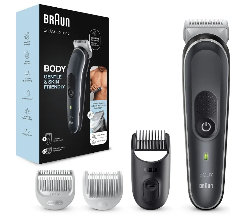 BRAUN RECORTADORA BG5340 CON BATERIA 3 ACCESORIOS