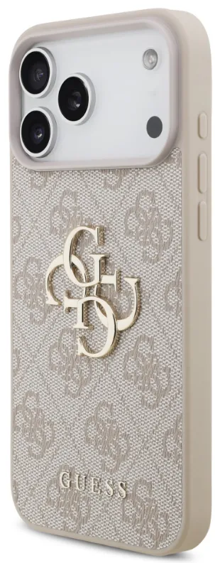 GUESS CARCASA 4G LOGO IPHONE 17 PRO MAX ROSA