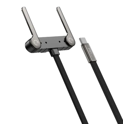 DEVIA CABLE TIPO C A TIPO C 240w 1.5m CON SOPORTE