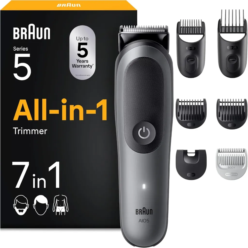 BRAUN RECORTADORA AIO5520 / 7 ACCESORIOS