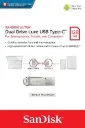 SANDISK PENDRIVE DUAL DRIVE LUXE TYPE C - USB 128GB