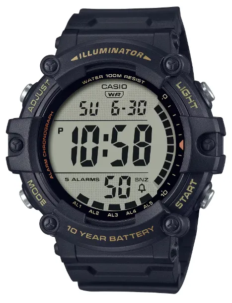 CASIO RELOJ AE-1500WHX-1A NEGRO/DORADO