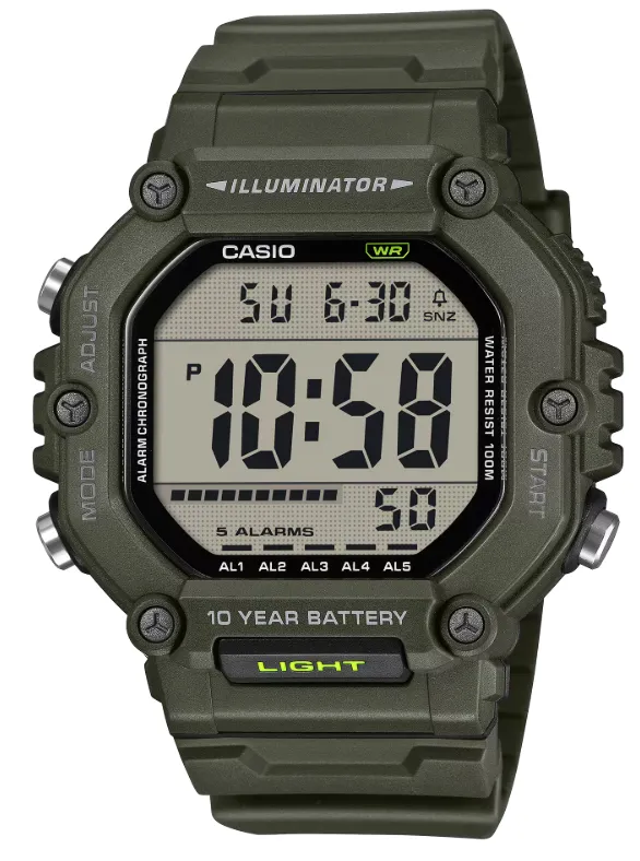CASIO RELOJ AE-1600HX-3A VERDE