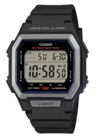 CASIO RELOJ W-738H-1AV NEGRO