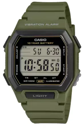 CASIO RELOJ W-738H-3A VERDE