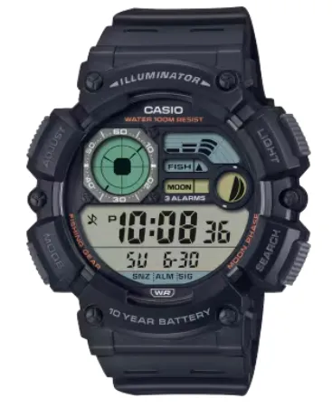 [WS1500H1A] CASIO RELOJ WS-1500H-1A NEGRO