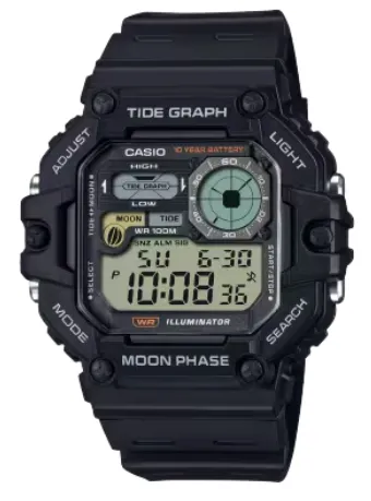 CASIO RELOJ WS-1700H-1A NEGRO