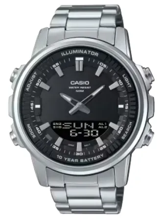 CASIO RELOJ AMW-880D-1A NEGRO