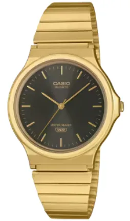 [MQ24GA1A] CASIO RELOJ MQ-24GA-1A DORADO/NEGRO