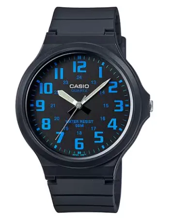 CASIO RELOJ MW-240-2B AZUL/NEGRO