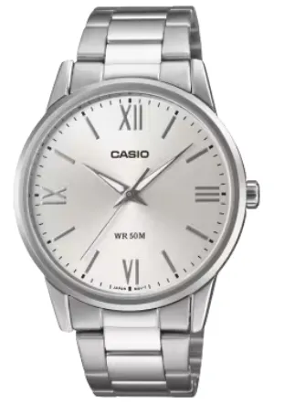 CASIO RELOJ MTP-1303DD-7A PLATEADO