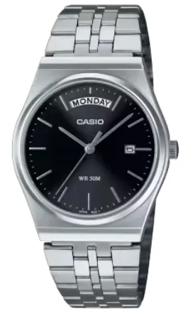 CASIO RELOJ MTP-B146D-1A NEGRO