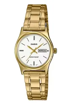 CASIO RELOJ LTP-V006G-7B BLANCO/DORADO