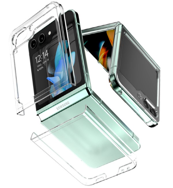 GOOSPERY CARCASA Z FLIP 6 TRANSPARENTE