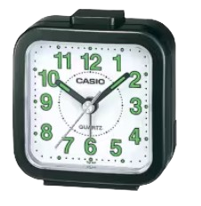 CASIO DESPERTADOR TQ-141-1D BLANCO / NEGRO