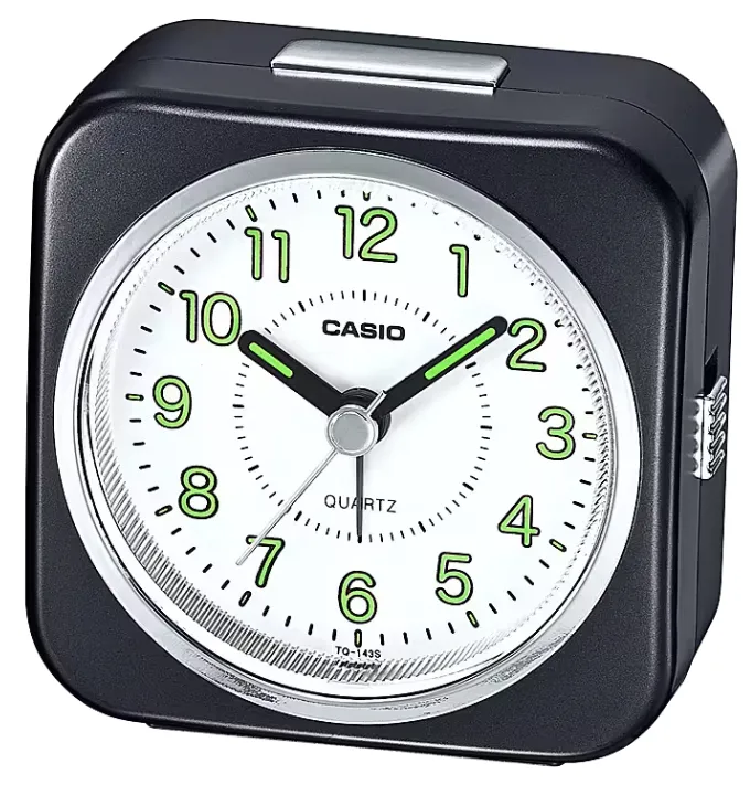 [TQ143S1D] CASIO DESPERTADOR TQ-143S-1D BLANCO / NEGRO