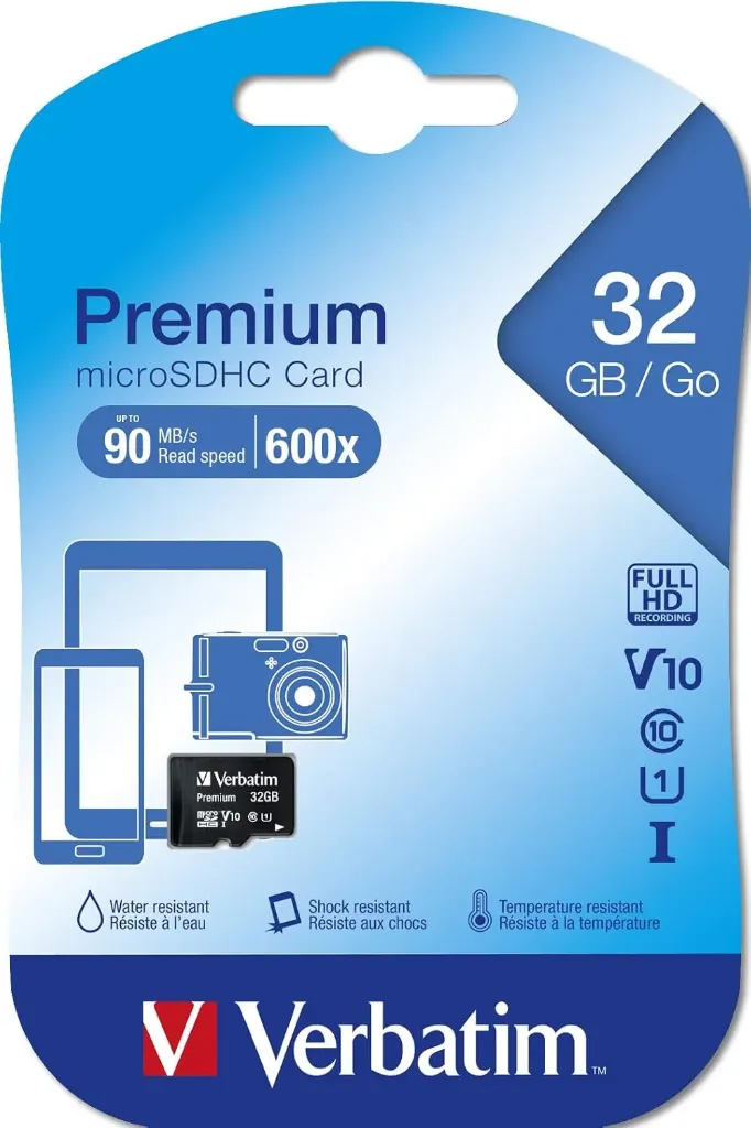 VERBATIM TARJETA MICRO SD 32GB
