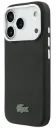 LACOSTE CARCASA MAGSAFE METAL LOGO IPHONE 17 PRO MAX NEGRO