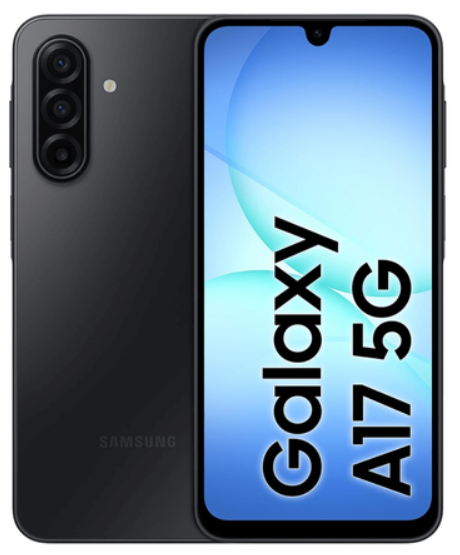 SMARTPHONE SAMSUNG GALAXY A17 5G 4GB/ 128GB/ 6.7"/ NEGRO V2