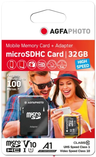 AGFAPHOTO TARJETA MEMORIA MICROSDHC 32GB
