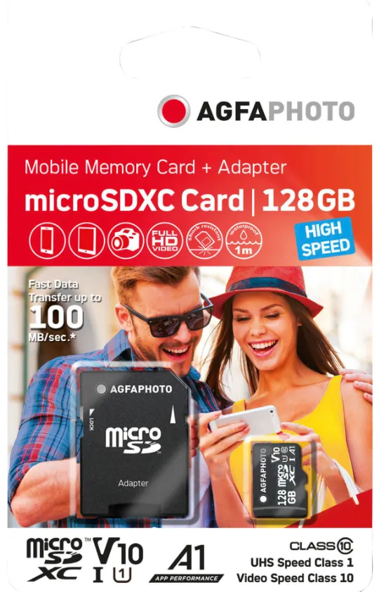 AGFAPHOTO TARJETA MEMORIA MICROSDXC 128GB