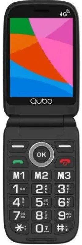 [XD3404G] QUBO TELEFONO MOVIL X-D340 4G NEGRO