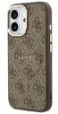 GUESS CARCASA MAGSAFE RING 4G IPHONE 17 MARRON
