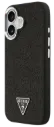 GUESS CARCASA MAGSAFE GLITTER TRIANGLE IPHONE 17 NEGRO