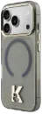 KARL LAGERFELD CARCASA MAGSAFE K LOGO IPHONE 17 PRO MAX NEGRO