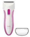 PHILIPS AFEITADORA FEMENINA WET&DRY HP6341 VIOLETA
