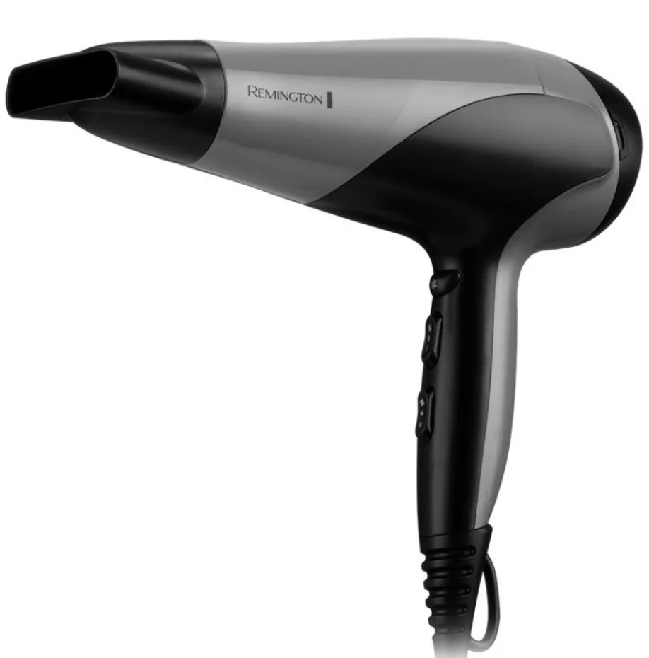REMINGTON SECADOR DE PELO ICONIC DRY 2200W/ DIFUSOR/ NEGRO
