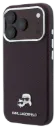KARL LAGERFELD CARCASA MAGSAFE K&C PIN IPHONE 18 PRO/17PRO BURDEOS