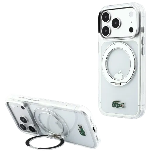 LACOSTE CARCASA MAGSAFE SOPORTE 360º IML IPHONE 18 PRO MAX