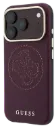 GUESS CARCASA MAGSAFE 4G PERFORATED IPHONE 18 PRO/17 PRO BURDEOS
