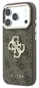 GUESS CARCASA 4G STRASS DIAMOND LOGO IPHONE 18 PRO/17PRO MARRON