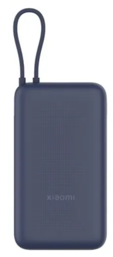 XIAOMI BATERIA AUXILIAR 20000mAh/33W/ CABLE INTEGRADO AZUL