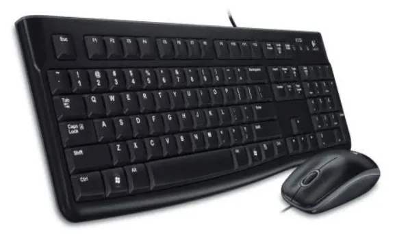 LOGITECH PACK TECLADO/RATÓN CON CABLE MK120