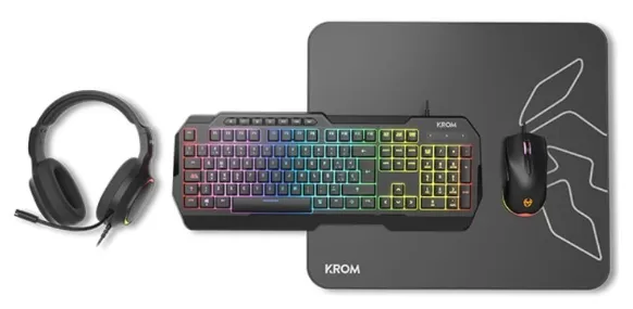 [NXKROMKENTASP] KROM PACK GAMING KENTA 4 EN 1