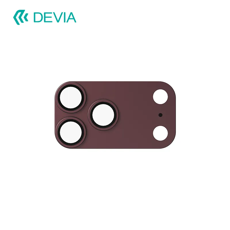 DEVIA PROTECTOR CAMARA IPHONE 18 PRO GRANATE