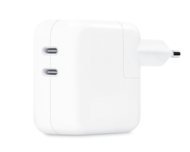 [MW2K3ZM/A] APPLE CARGADOR DUAL USB-C 35w MW2K3ZM/A BLANCO
