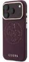 GUESS CARCASA MAGSAFE 4G PERFORATED IPHONE 18 PRO MAX/17 PRO MAX BURDEOS