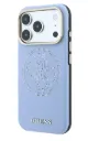 GUESS CARCASA MAGSAFE 4G PERFORATED IPHONE 18 PRO MAX/17 PRO MAX AZUL GLACIAL