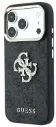 GUESS CARCASA 4G STRASS DIAMOND LOGO IPHONE 18 PRO/17 PRO GRIS