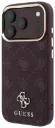 GUESS CARCASA MAGSAFE PEONY 4G SMALL LOGO IPHONE 18 PRO MAX/17 PRO MAX BURDEOS