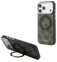 GUESS CARCASA MAGSAFE SOPORTE 360º 4G IPHONE 18 PRO/17 PRO MARRON
