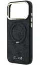 GUESS CARCASA MAGSAFE SOPORTE 360º 4G IPHONE 18 PRO/17 PRO GRIS