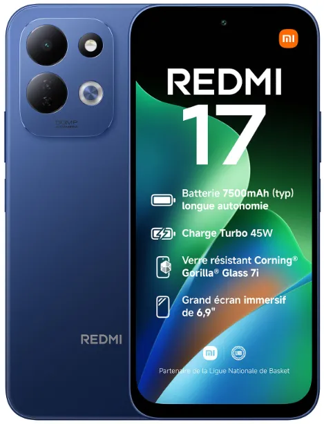 [MZB0PMIEU] SMARTPHONE XIAOMI REDMI 17 4GB/ 128GB/ 6.9"/AZUL